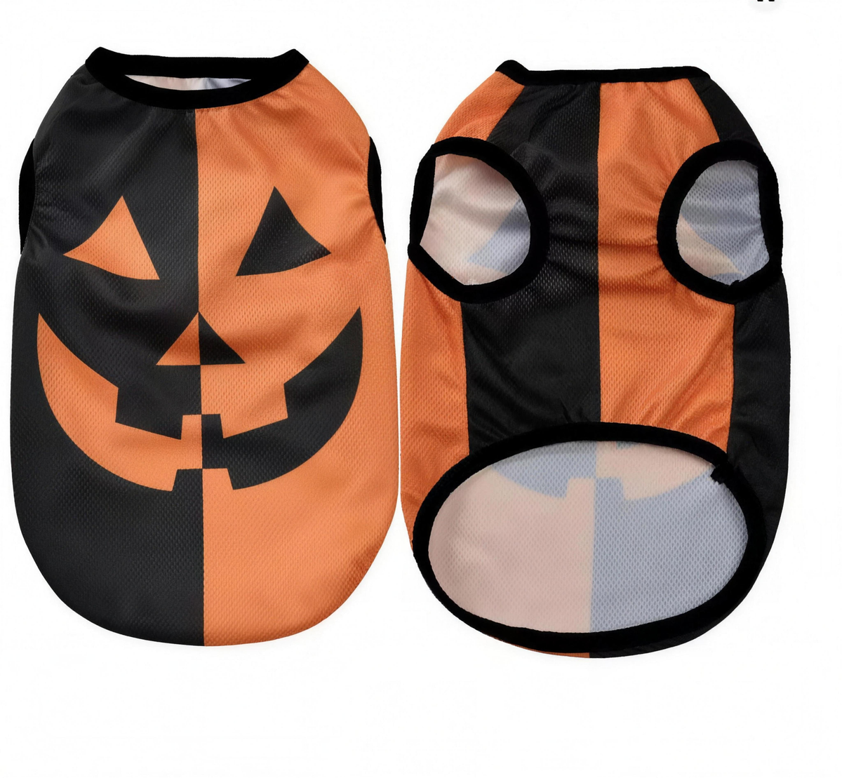 Jack-O-Lantern Two-Tone Halloween pet costume