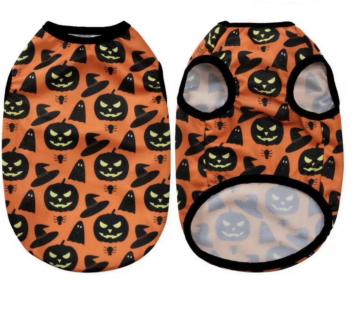 Spooky Orange Icons Halloween pet costume