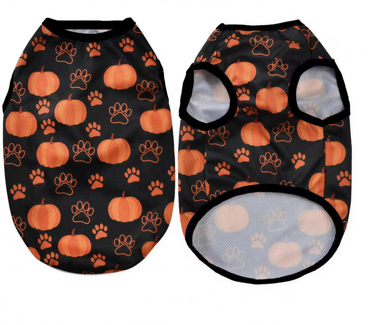 Black Pumpkin Paws Halloween pet costume